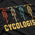 Cycologist Retro Bike Lover Funny Cycling Enthusiast T-Shirt