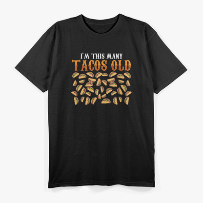 Funny Old Taco Lovers Gag T-Shirt