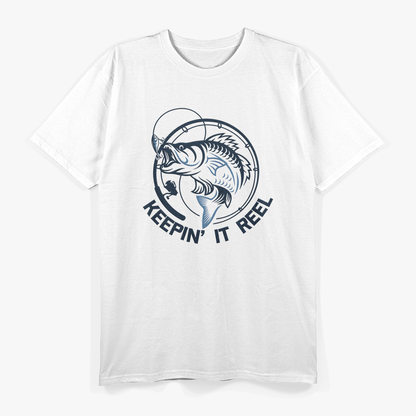 Keepin' It Reel, Amazing Fishing Hunting T-Shirt