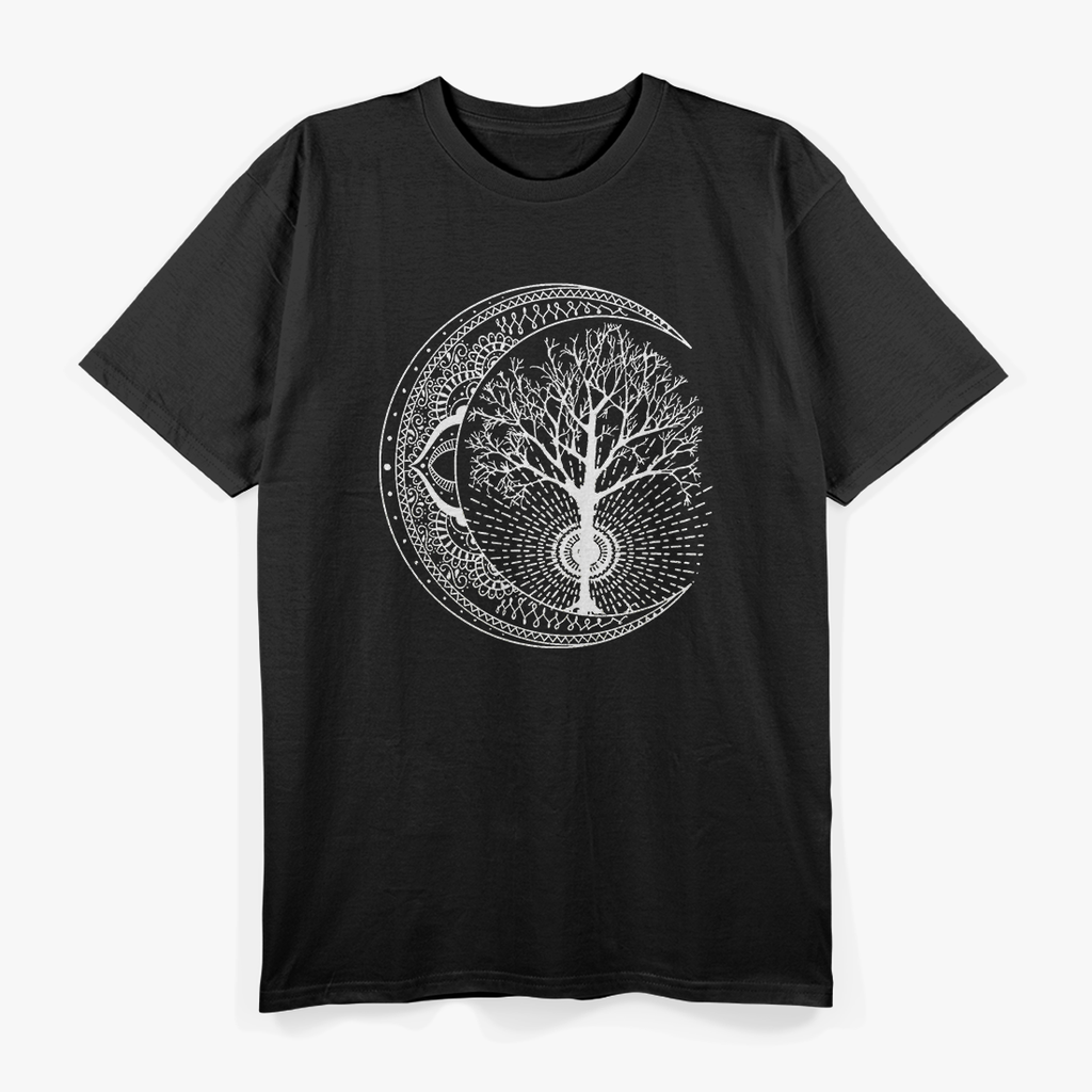 Mandala Tree of Life - Intricate Tattoo-Style T-Shirt