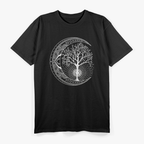 Mandala Tree of Life - Intricate Tattoo-Style T-Shirt