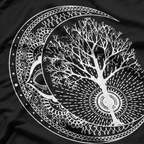 Mandala Tree of Life - Intricate Tattoo-Style T-Shirt