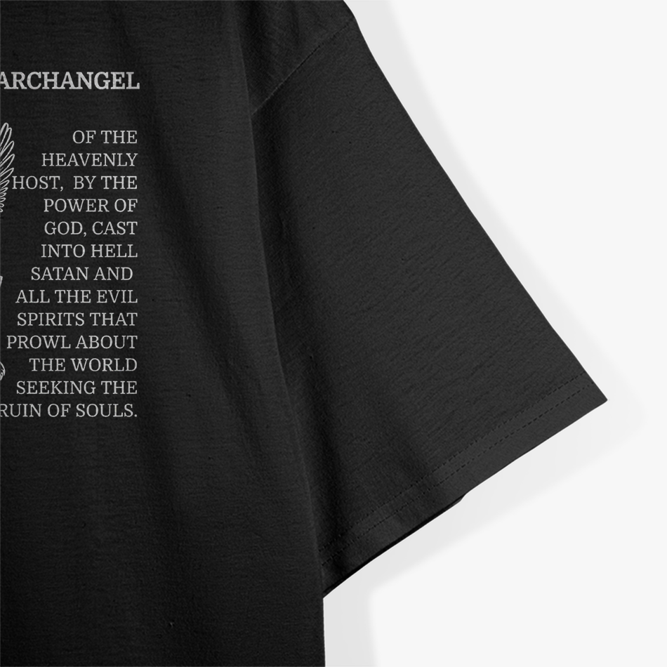 Saint Michael Prayer Protection Archangel T-Shirt
