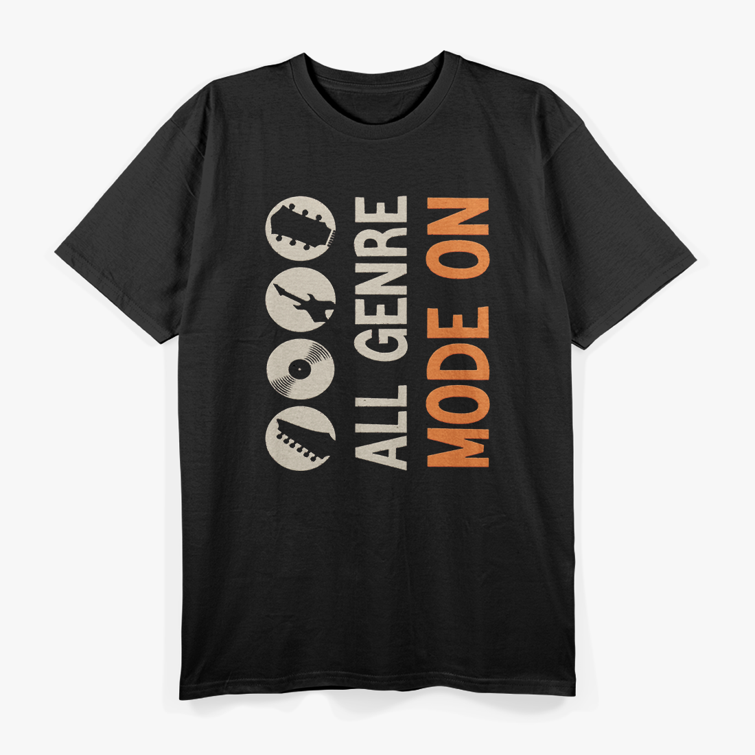 All Genre Music Mode On – Embrace the Beat of Every Style T-Shirt