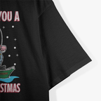 Christmas Fisherman Fishing Funny Santa Claus Holiday T-Shirt