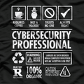 Cybersecurity Professional Funny Job T-Shirt