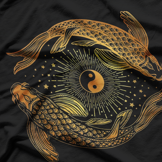 Koi Fish - Symbol of Strength and Serenity T-Shirt