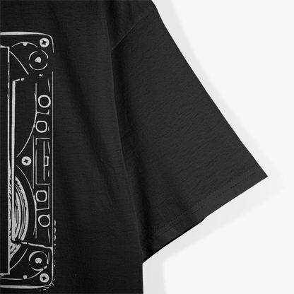 Love Retro Mixtape 80's Blank Cassette Tape T-Shirt