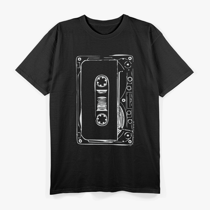 Love Retro Mixtape 80's Blank Cassette Tape T-Shirt