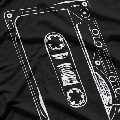 Love Retro Mixtape 80's Blank Cassette Tape T-Shirt