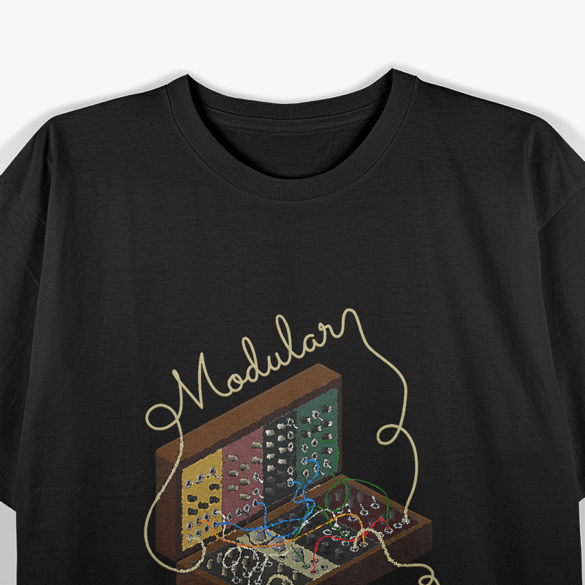 Modular Synthesizer Retro Electronic Music T-Shirt