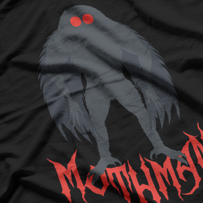 Mothman Silhouette - Cool Cryptid Vibes T-Shirt