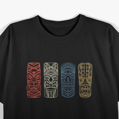 Vintage Tiki Hawaiian - Retro Island Vibes T-Shirt