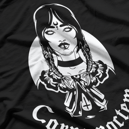 Atheist Magic Goddess - Embrace Witchcraft with a Gothic Twist T-Shirt