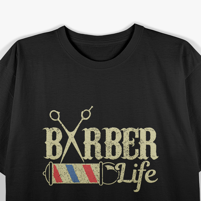 Barber Hairdresser Vintage T-Shirt