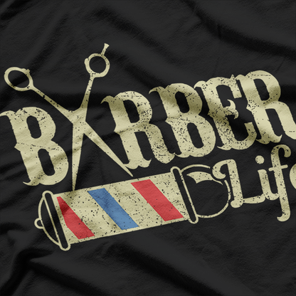 Barber Hairdresser Vintage T-Shirt