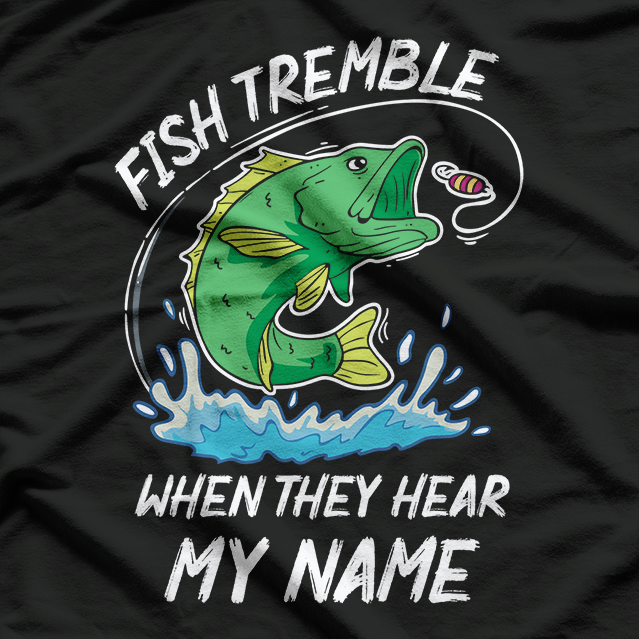 Funny Fishing Fish Tremble T-Shirt