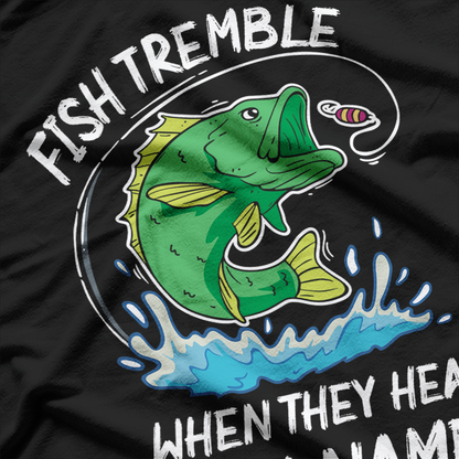 Funny Fishing Fish Tremble T-Shirt