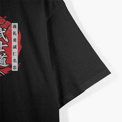 Japanese Samurai Bushido Code Kanji T-Shirt