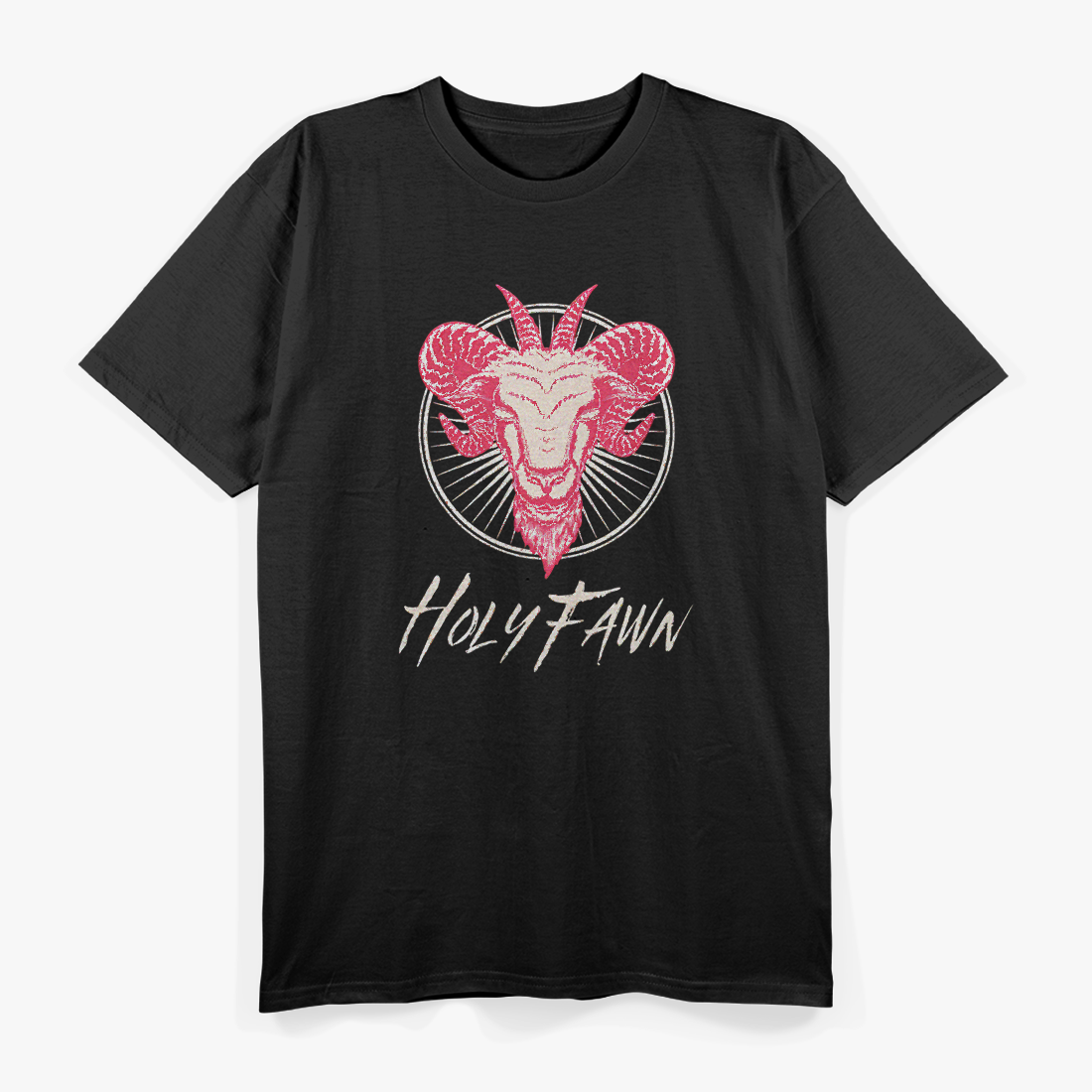 Holy Fawn Goat Mystical Nature T-Shirt