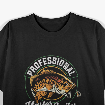 Professional Master Baiter Funny Fishing T-Shirt