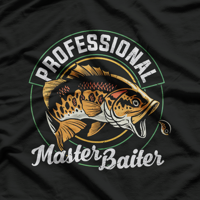 Professional Master Baiter Funny Fishing T-Shirt