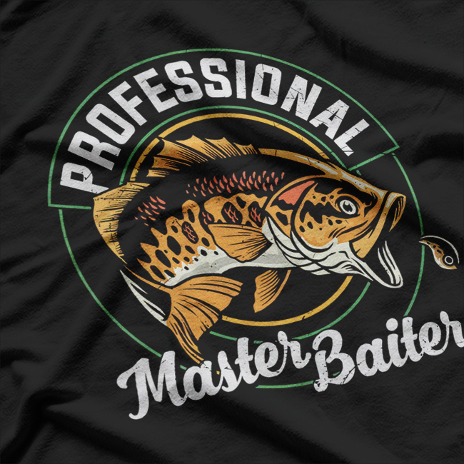 Professional Master Baiter Funny Fishing T-Shirt