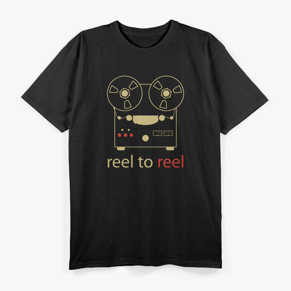 Analog Tape Hi-Fi: Vintage Stereo Reel-To-Reel T-Shirt