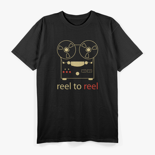 Analog Tape Hi-Fi: Vintage Stereo Reel-To-Reel T-Shirt
