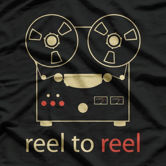 Analog Tape Hi-Fi: Vintage Stereo Reel-To-Reel T-Shirt