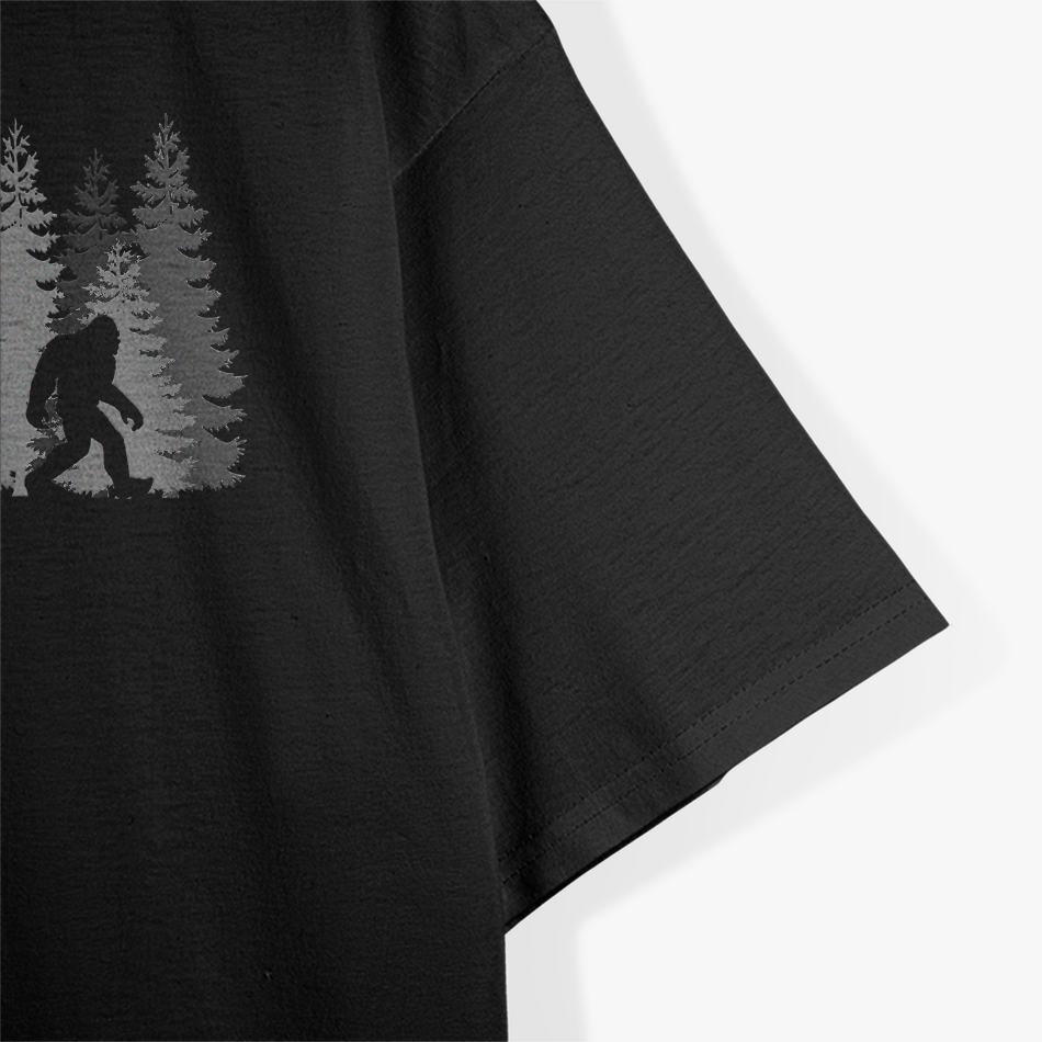 Bigfoot in the Forest - The Legendary Sasquatch and Yeti Tale T-Shirt