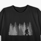 Bigfoot in the Forest - The Legendary Sasquatch and Yeti Tale T-Shirt