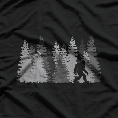 Bigfoot in the Forest - The Legendary Sasquatch and Yeti Tale T-Shirt