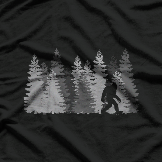 Bigfoot in the Forest - The Legendary Sasquatch and Yeti Tale T-Shirt