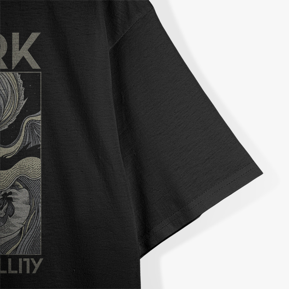 Ark Tranquillity Abstract Christmas Fantasy Holiday Art T-Shirt