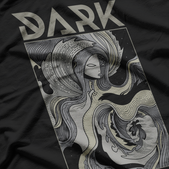 Ark Tranquillity Abstract Christmas Fantasy Holiday Art T-Shirt