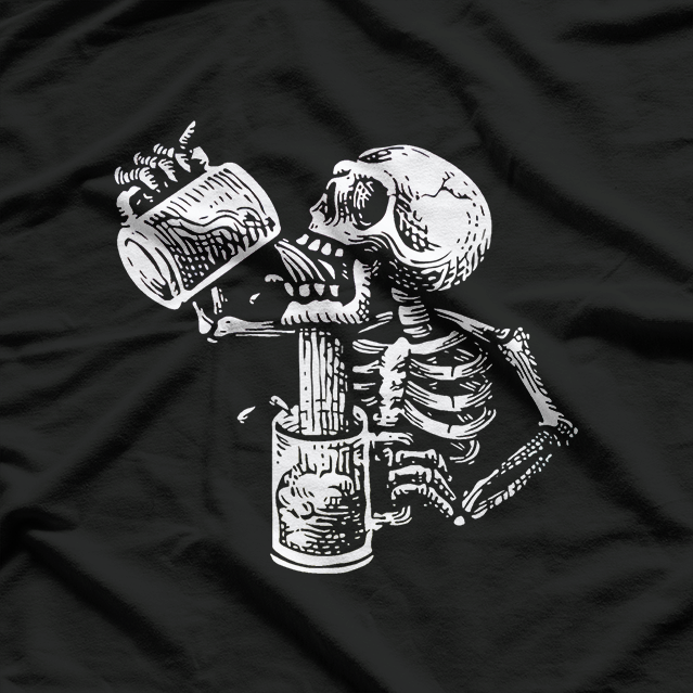 Drunk Skull Classic T-Shirt