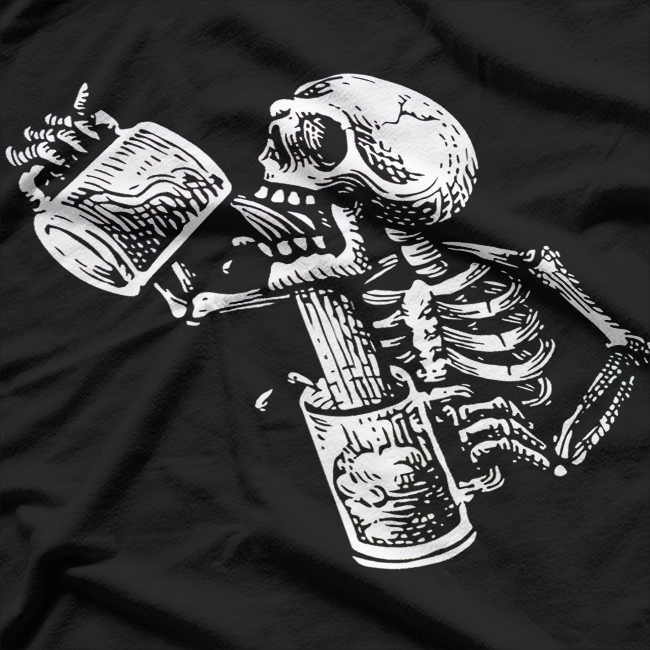 Drunk Skull Classic T-Shirt