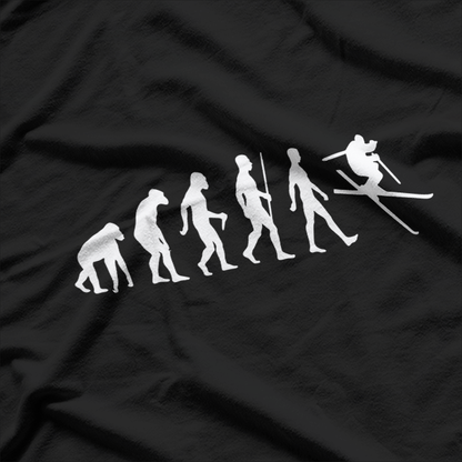 Ski Evolution: From Beginner to Pro Skier T-Shirt