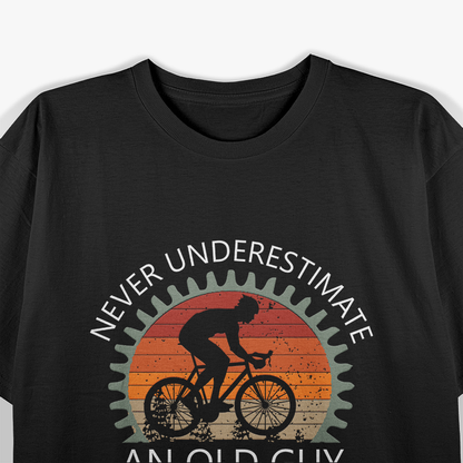 Vintage Cyclist Wise Guy on a Bike T-Shirt