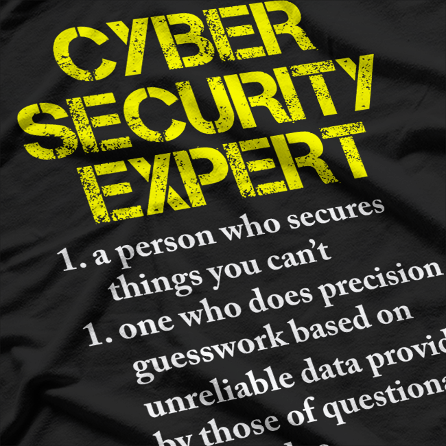 Funny Definition Expert Computer Engineer T-Shirt
