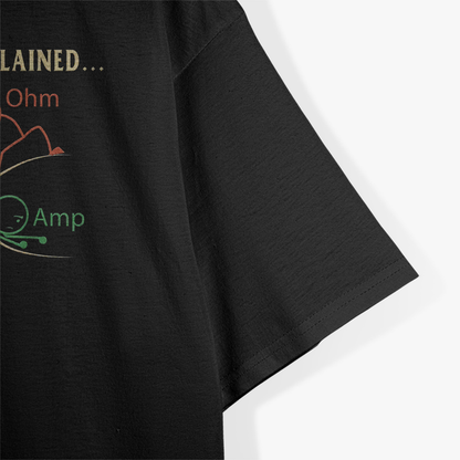 Simple Explanation of Electricity Funny T-Shirt