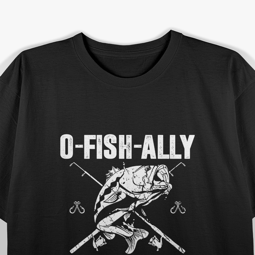 0 Fish Ally: Fishing Dad, Best Dad Ever T-Shirt