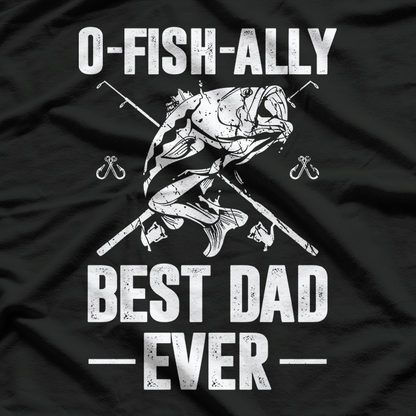 0 Fish Ally: Fishing Dad, Best Dad Ever T-Shirt