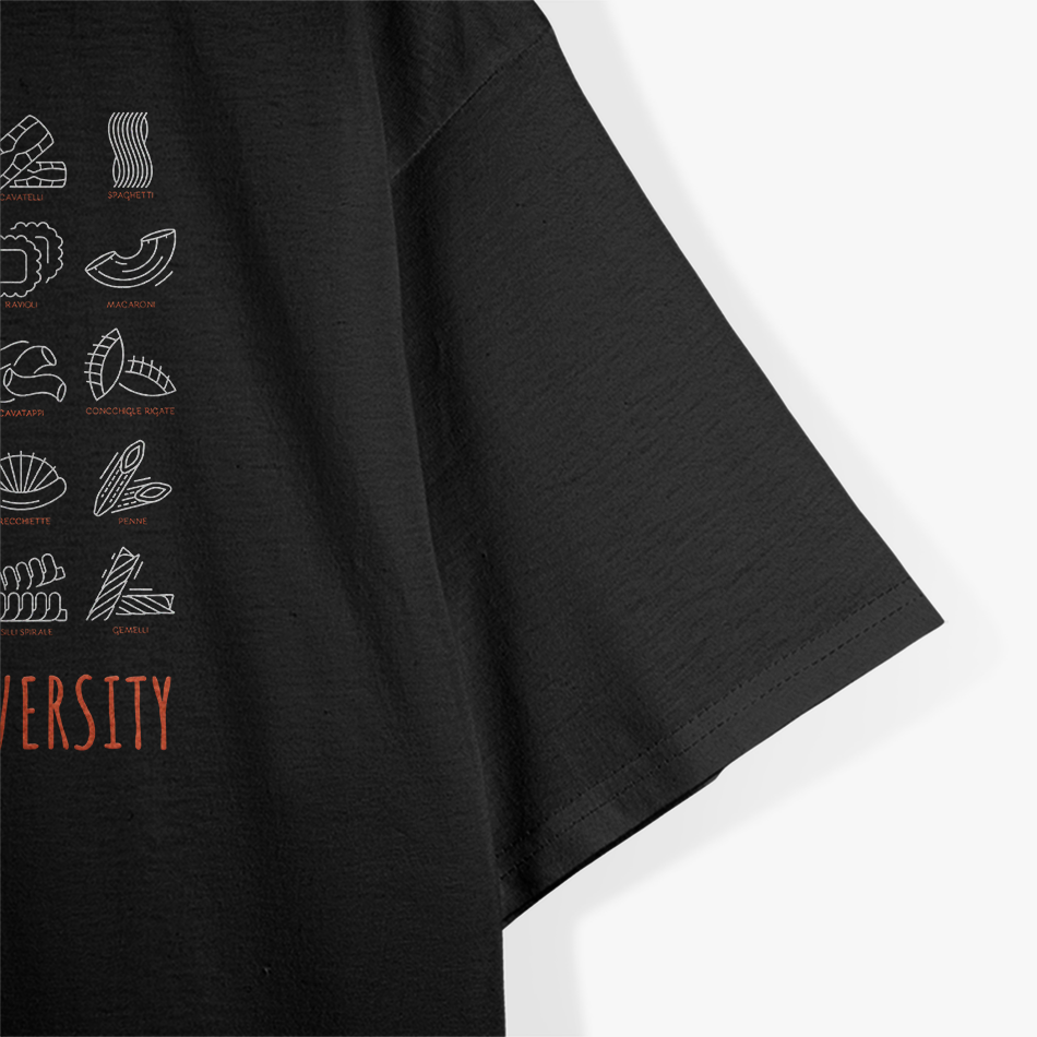 Celebrate Diversity Pasta Lover Funny Food T-Shirt