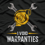 I Void Warranties Car Mechanic Auto Repair T-Shirt