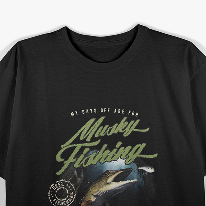 Vintage Musky Fishing T-Shirt