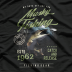 Vintage Musky Fishing T-Shirt