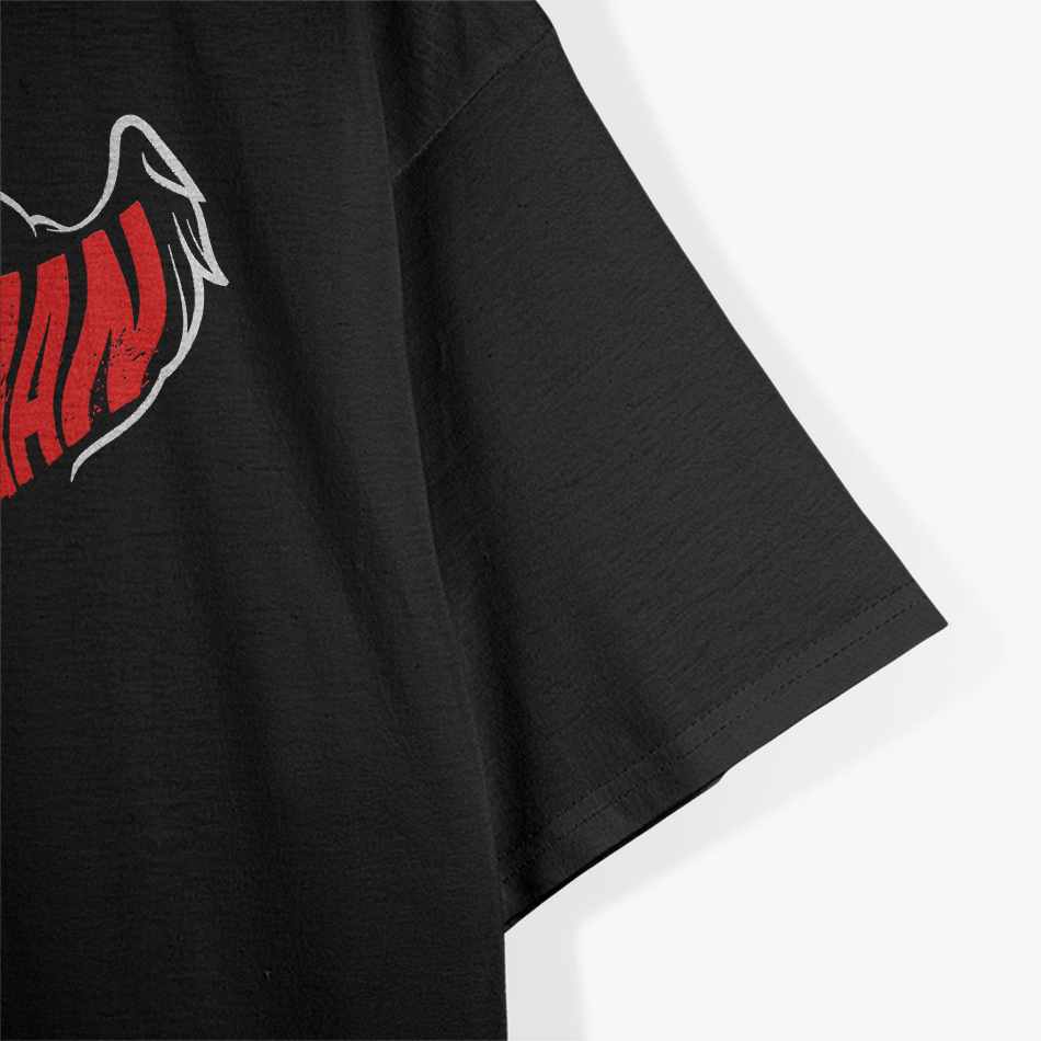 Vintage Mothman - The Legendary Cryptid in Retro Style T-Shirt