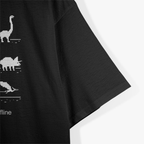 Dinosaurs Offline Funny Extinct Jurassic Era Internet Humor T-Shirt